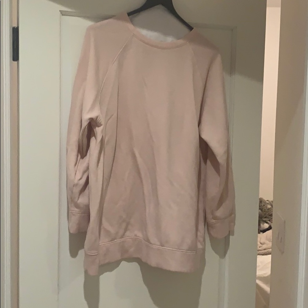 The Drop by Amazon pink sweatshirt